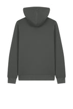 Rear View of Anthracite Stanley/Stella Unisex Mixer Full-Zip Hooded Sweatshirt SXU011