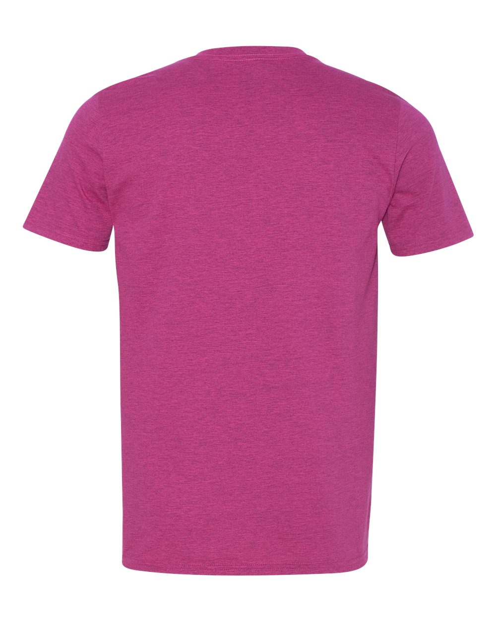 Rear View of Antique Heliconia Softstyle® T-Shirt - 64000