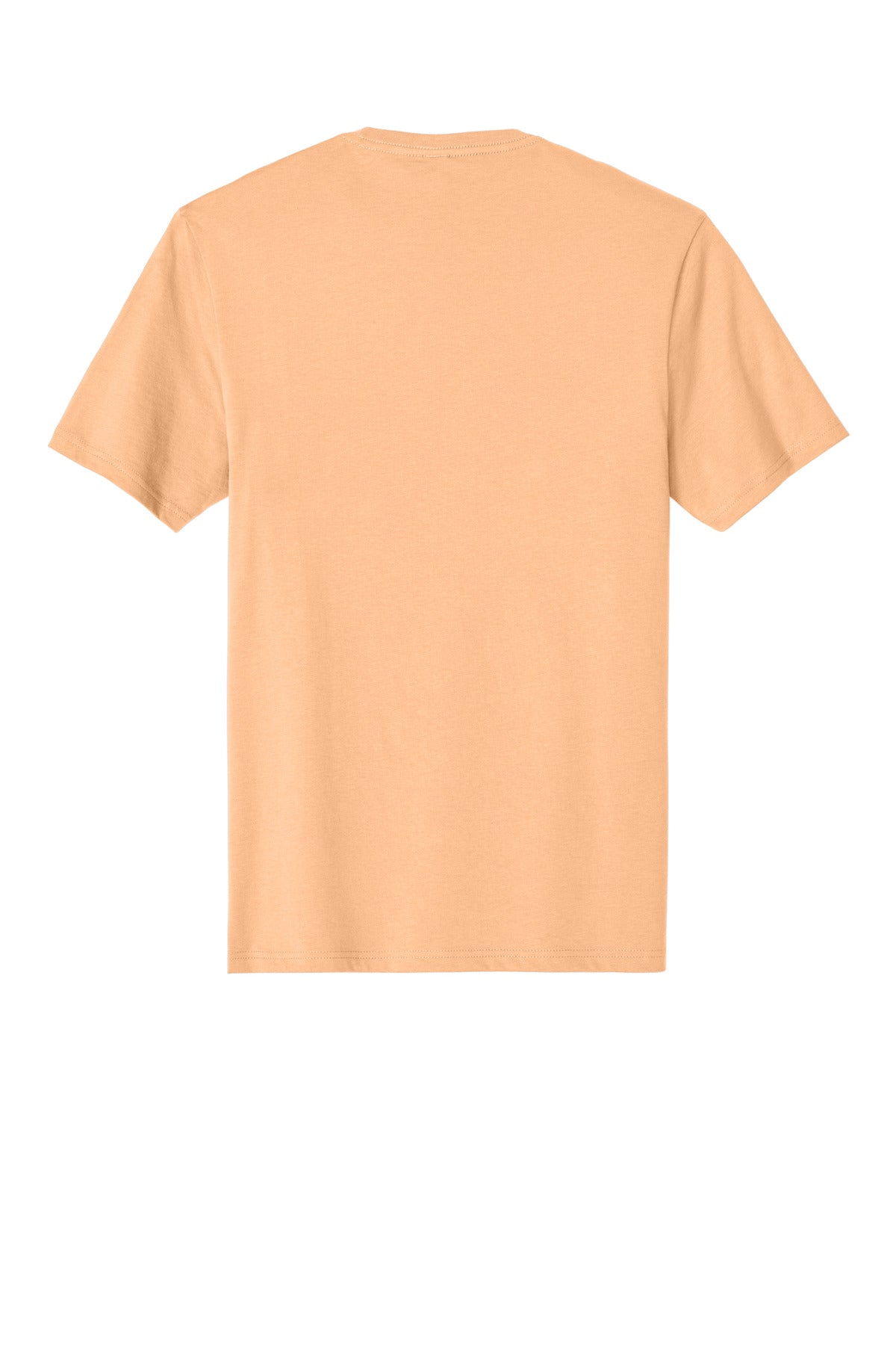 Rear View of Apricot District Perfect Weight Tee. DT104