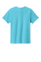 Rear View of AquaticBl Port & Co Youth Easy Cotton Tee PC43Y
