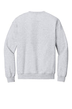 Rear View of Ash Gildan Heavy Blend Crewneck Sweatshirt. 18000