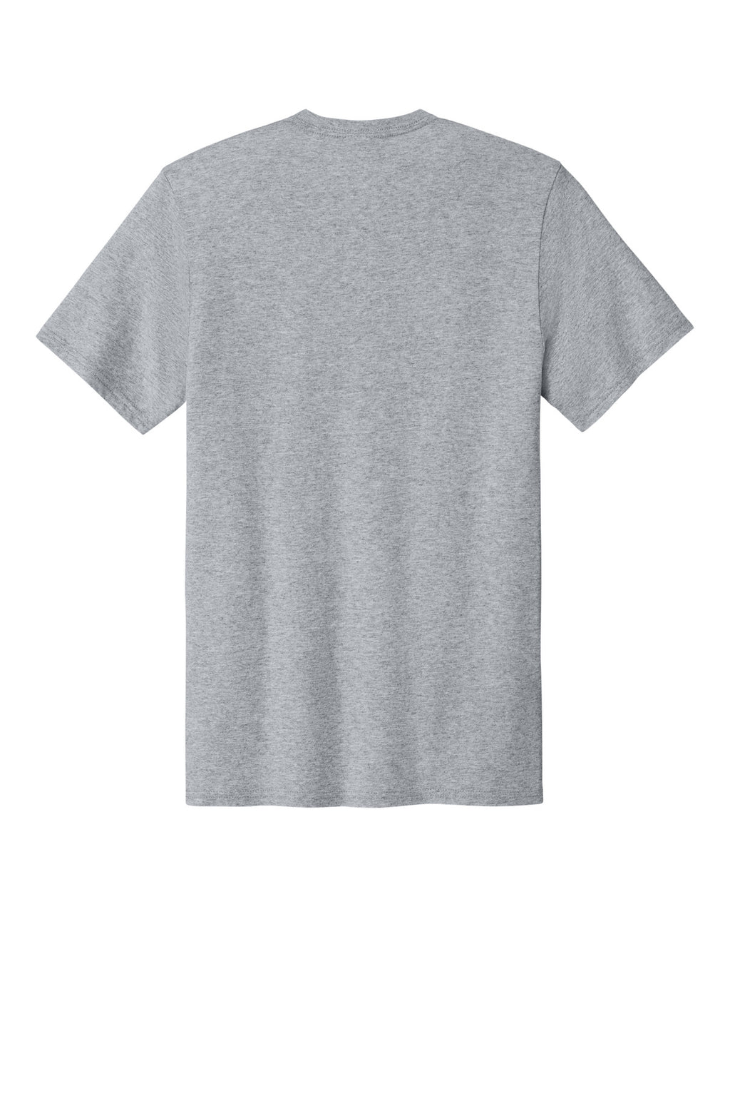 Rear View of AthlHthr Port & Co Easy Cotton Tee PC43
