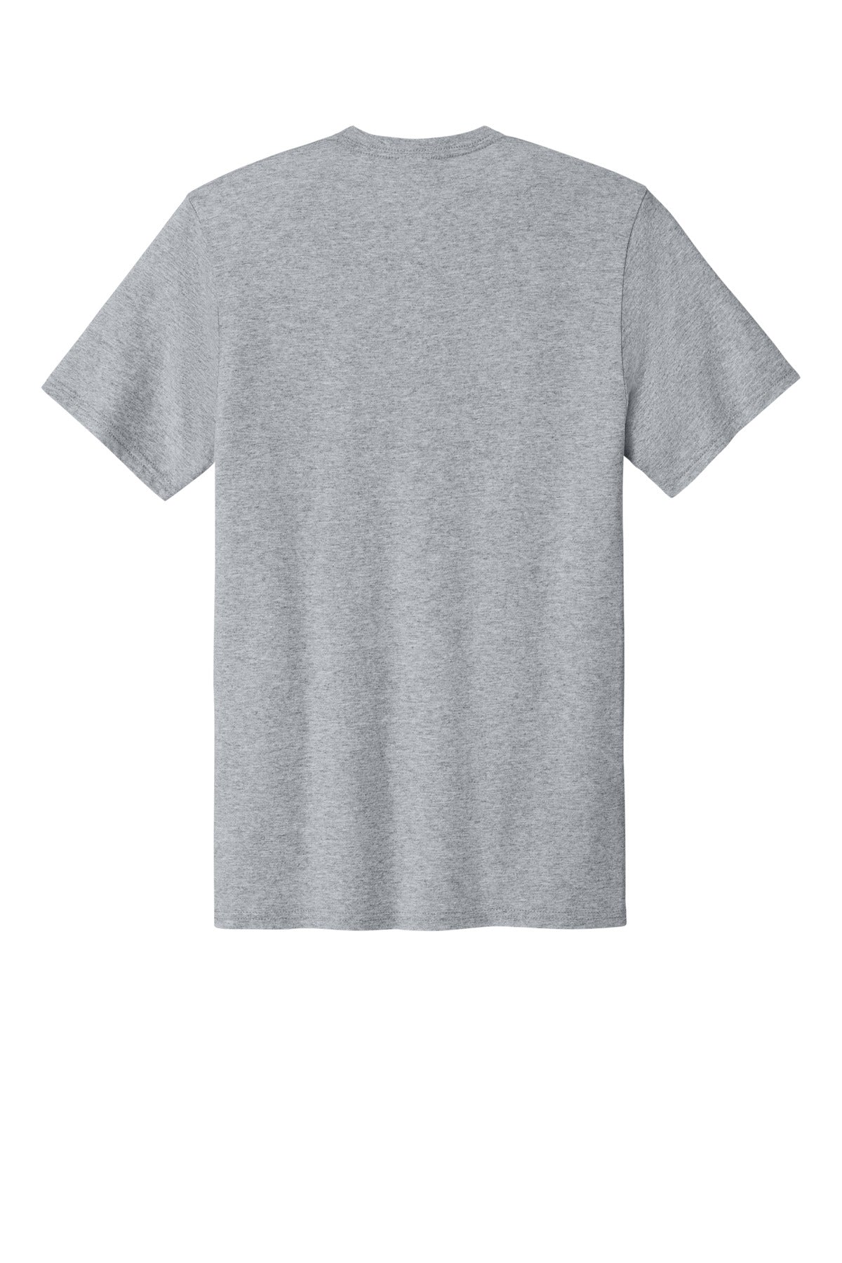 Rear View of AthlHthr Port & Co Easy Cotton Tee PC43