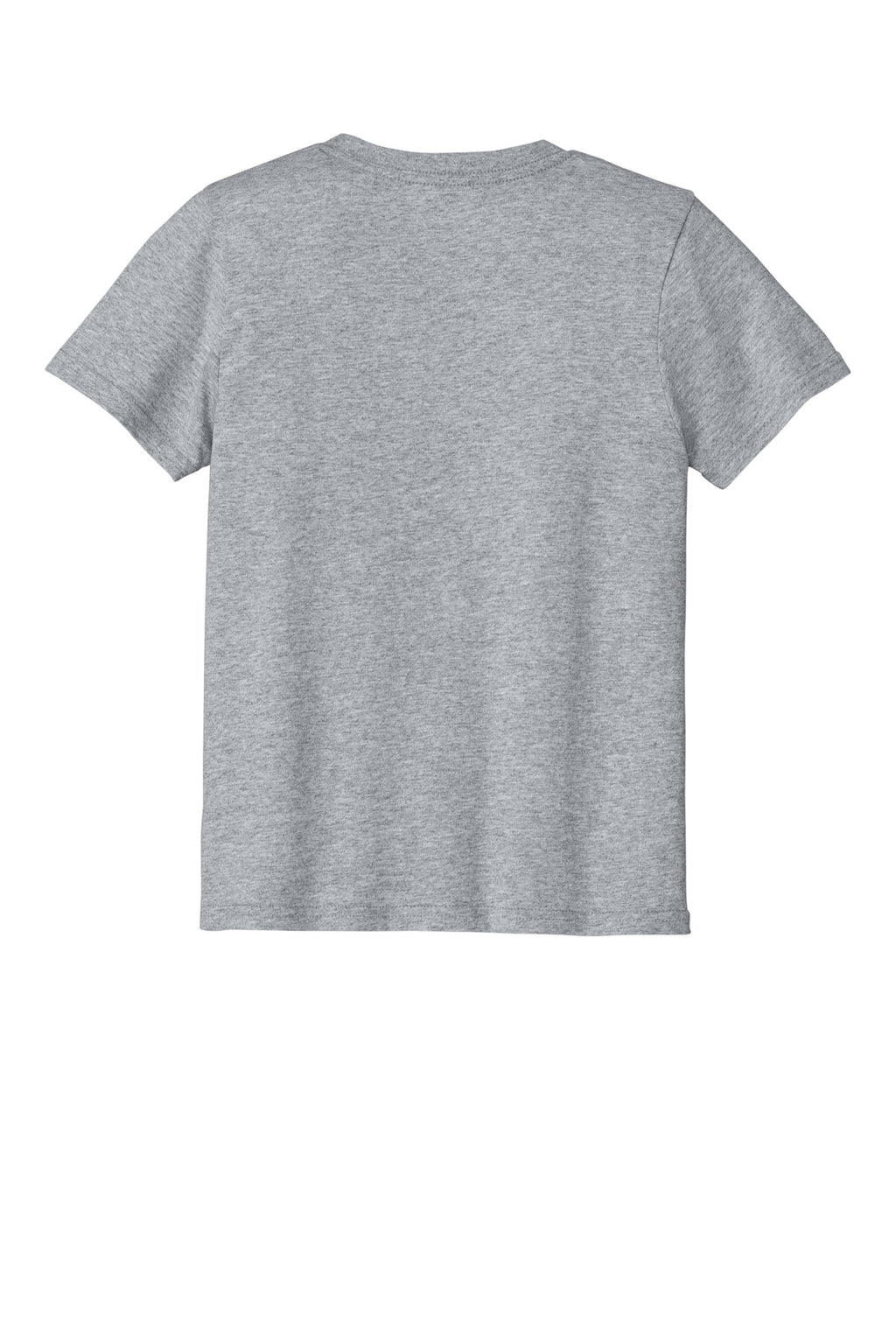 Rear View of AthlHthr Port & Co Youth Easy Cotton Tee PC43Y