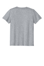 Rear View of AthlHthr Port & Co Youth Easy Cotton Tee PC43Y