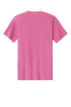 Rear View of AwrnsPink Port & Co Easy Cotton Tee PC43