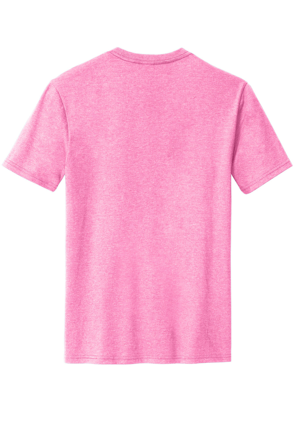 Rear View of AwrnsPnkHt District Perfect Blend CVC Tee. DM108