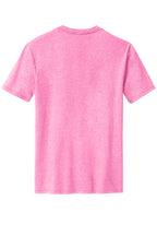 Rear View of AwrnsPnkHt District Perfect Blend CVC Tee. DM108