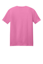 Rear View of Azalea Gildan Softstyle T-Shirt. 64000