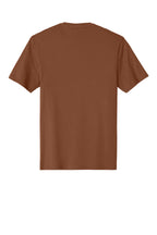Rear View of BakedClay District Perfect Weight Tee. DT104