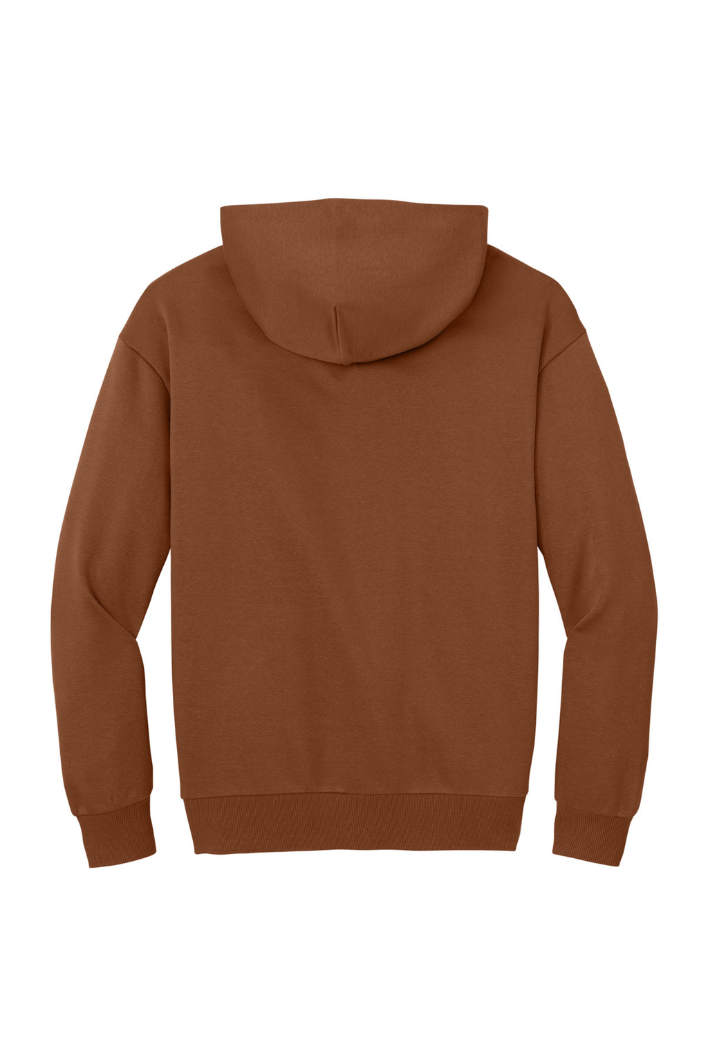 Rear View of BakedClay District V.I.T. Heavyweight Fleece Hoodie DT6150