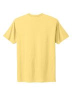 Rear View of BananaCrm Next Level Apparel Adult Cotton Tee. NL3600