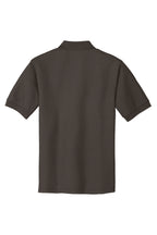 Rear View of Bark Port Authority Silk Touch Polo K500