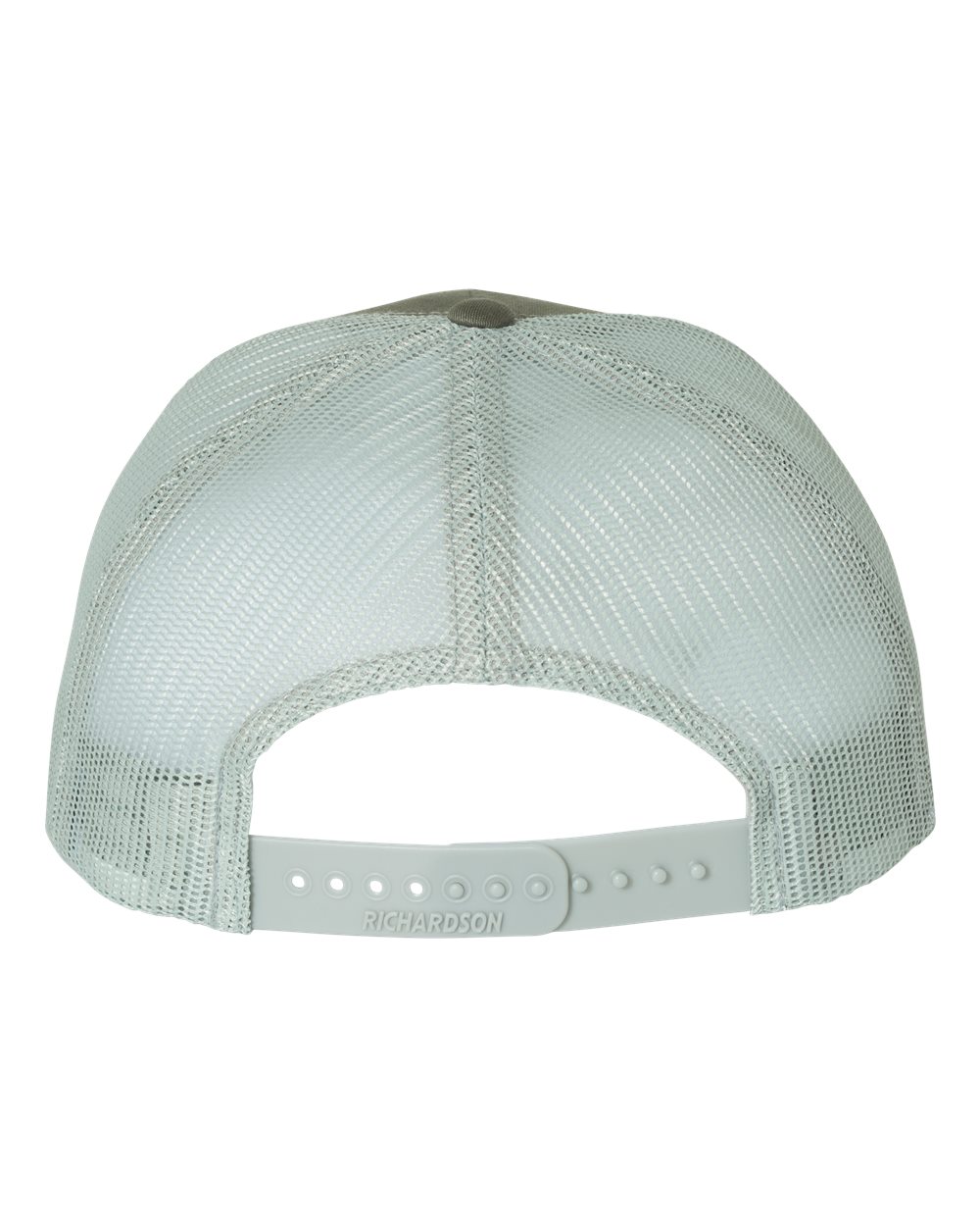 Rear View of Beetle/ Quarry Five-Panel Trucker Cap - 112FP