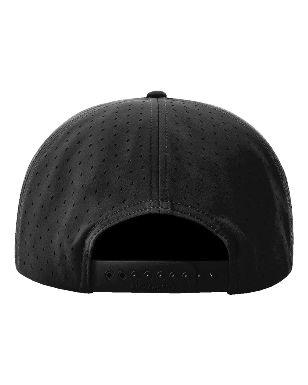 Rear View of Black Cannon Cap - 169