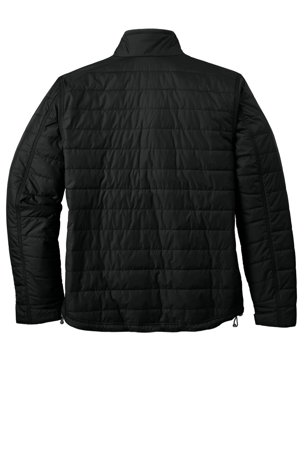 Rear View of Black Carhartt Gilliam Jacket. CT102208