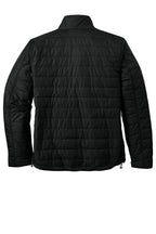 Rear View of Black Carhartt Gilliam Jacket. CT102208