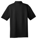 Rear View of Black CornerStone - Select Snag-Proof Polo. CS412