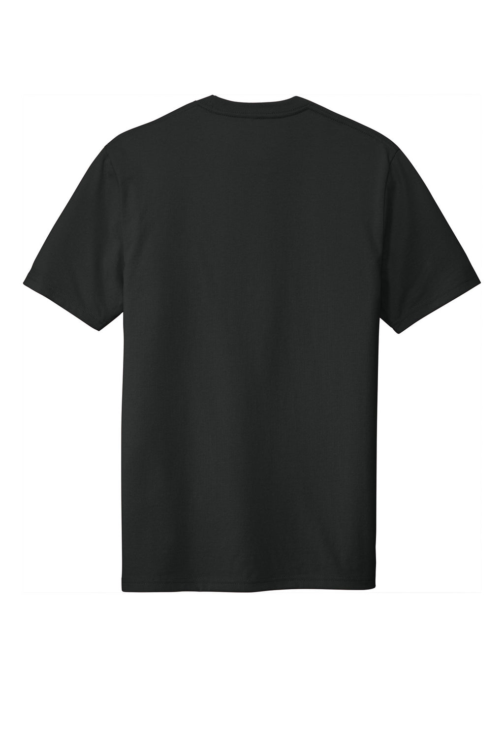 Rear View of Black District Re-Tee DT8000