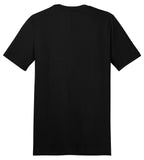 Rear View of Black District The Concert Tee DT5000