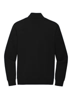 Rear View of Black District V.I.T. Fleece 1/4-Zip DT6106