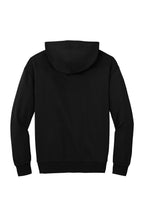 Rear View of Black District V.I.T. Heavyweight Fleece Hoodie DT6150