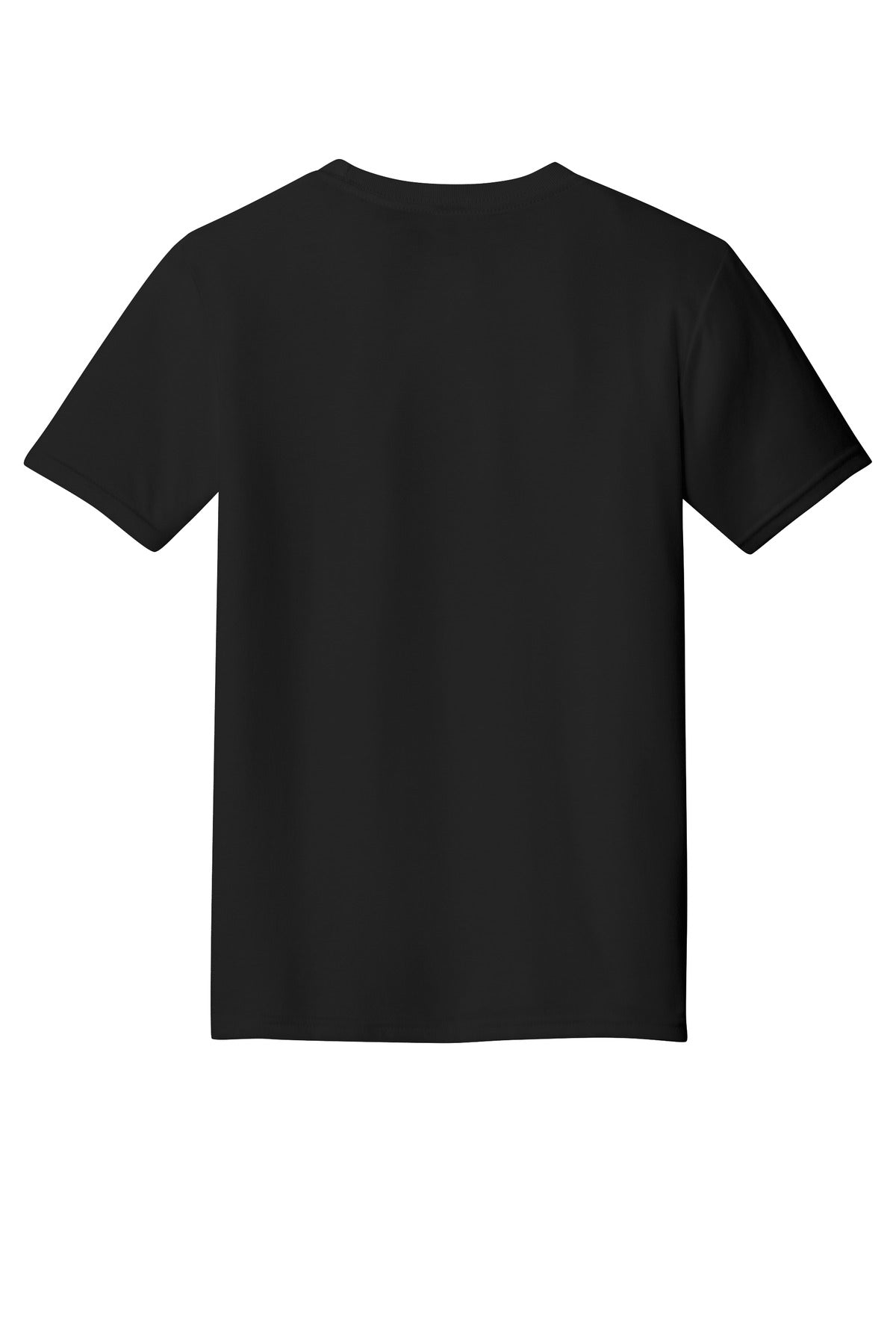 Rear View of Black District Youth Very Important Tee . DT6000Y