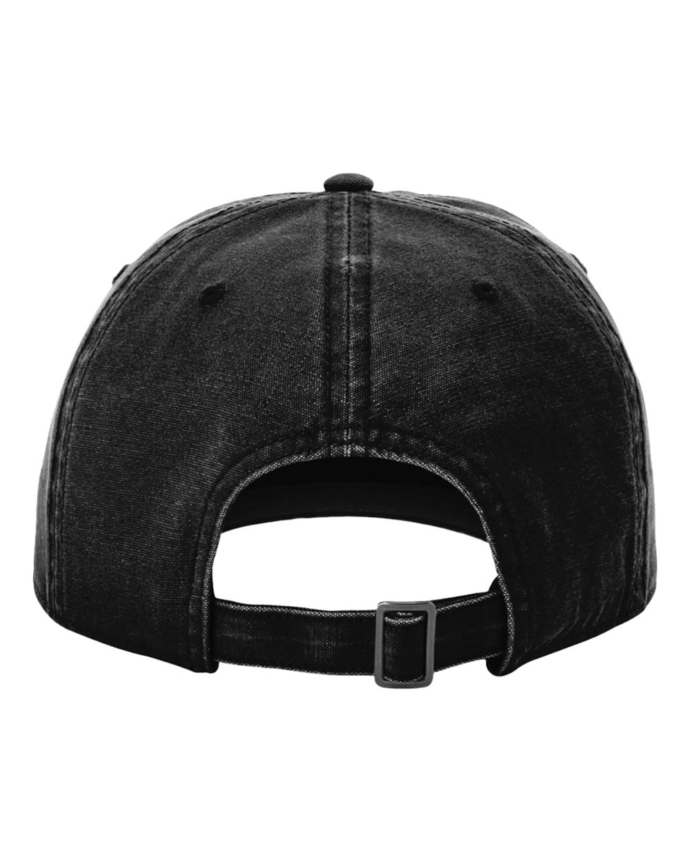Rear View of Black Odell Cap - 324RE