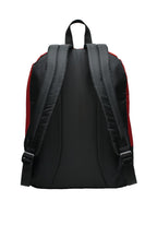 Rear View of Black Port Authority Basic Backpack. BG204