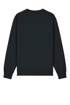 Rear View of Black Stanley/Stella Unisex Changer 2.0 Crewneck Sweatshirt SXU004