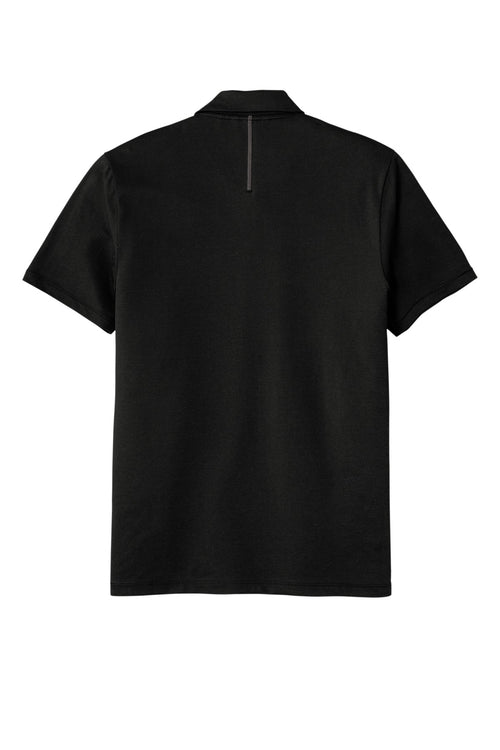 Rear View of Blacktop OGIO Code Stretch Polo. OG146