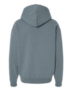 Rear View of Blue Magic Mainstreet Hooded Sweatshirt - IND420XD