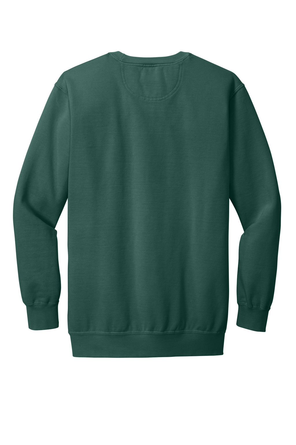 Rear View of Blue Spruce COMFORT COLORS Ring Spun Crewneck Sweatshirt. 1566