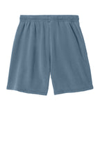 Rear View of BlueJean Comfort Colors Lightweight Sweatshort 1468