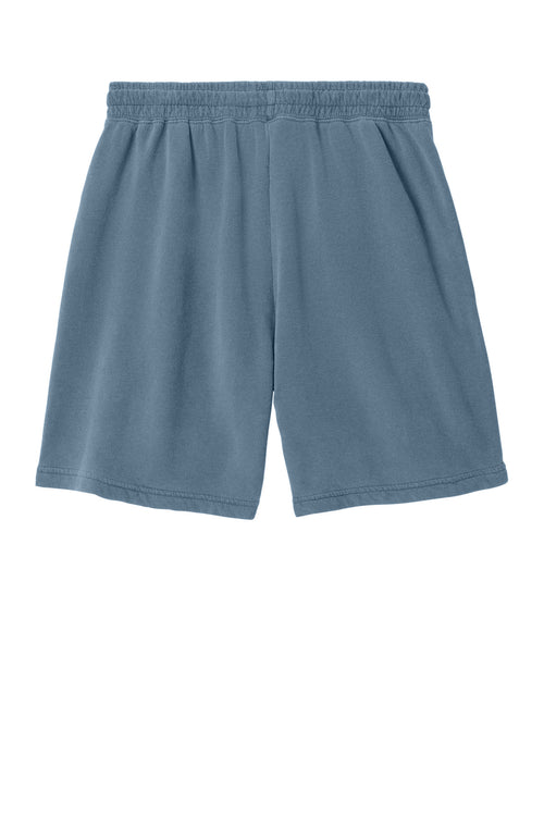 Rear View of BlueJean Comfort Colors Lightweight Sweatshort 1468