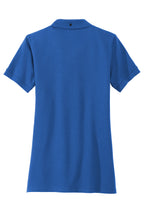 Rear View of BlueNote Mercer+Mettle Women's Stretch Heavyweight Pique Polo MM1001