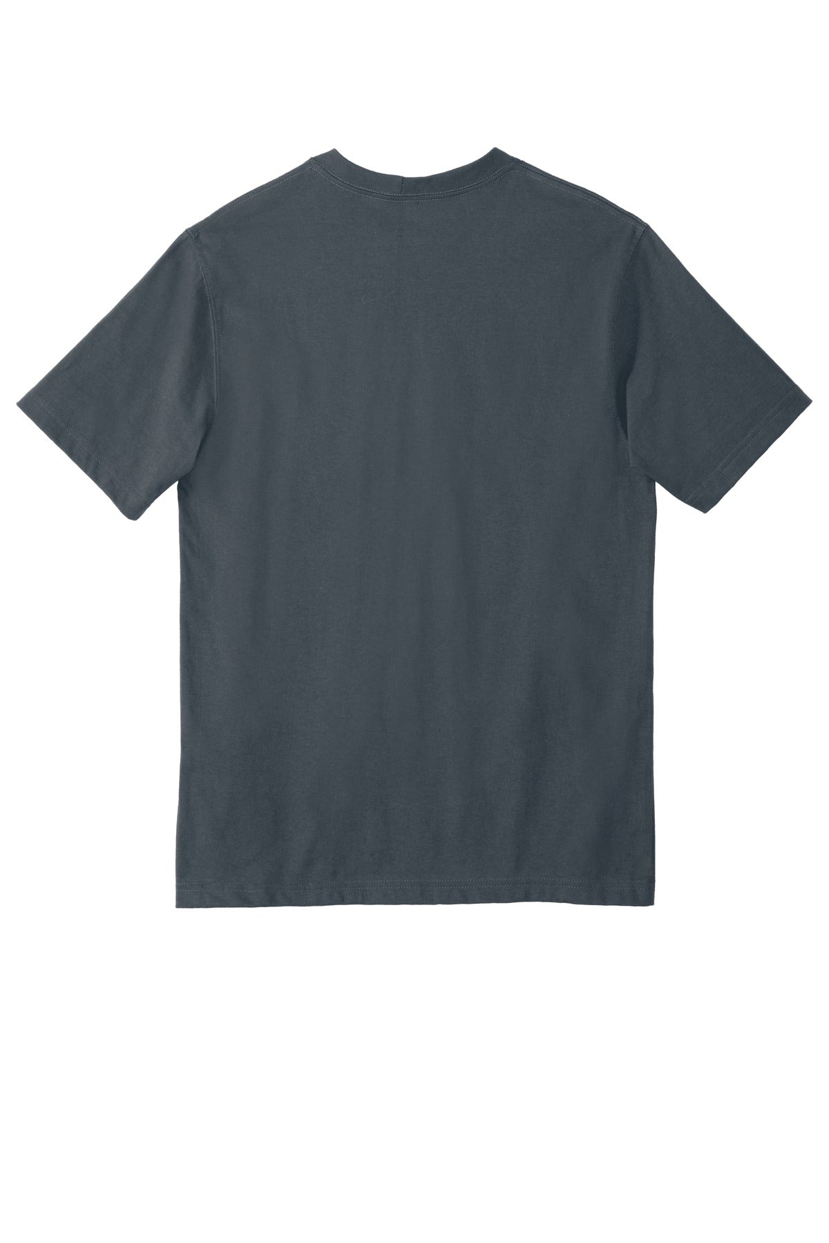 Rear View of Bluestone Carhartt Workwear Pocket Short Sleeve T-Shirt. CTK87