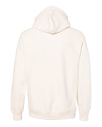 Rear View of Bone Legend - Premium Heavyweight Cross-Grain Hooded Sweatshirt - IND5000P