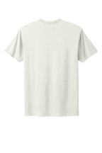 Rear View of Bone Next Level Apparel Adult Cotton Tee. NL3600