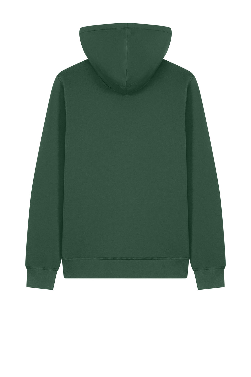 Rear View of BottleGrn Stanley/Stella Unisex Mixer Full-Zip Hooded Sweatshirt SXU011