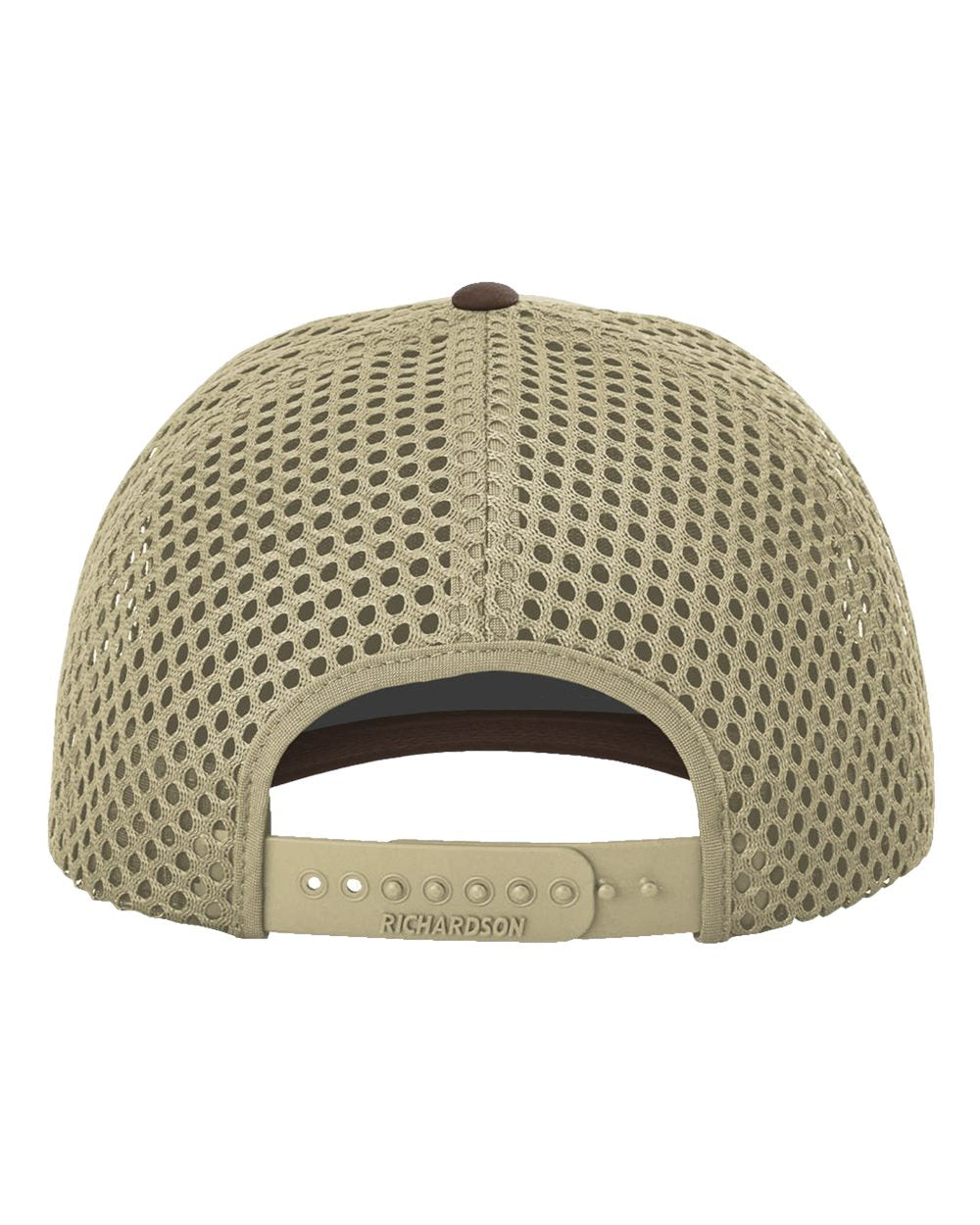 Rear View of Brown/ Khaki Tilikum Cap - 835