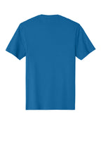 Rear View of BrtBlue District Perfect Weight Tee. DT104