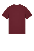 Rear View of Burgundy Stanley/Stella Unisex Creator 2.0 Tee SXU001