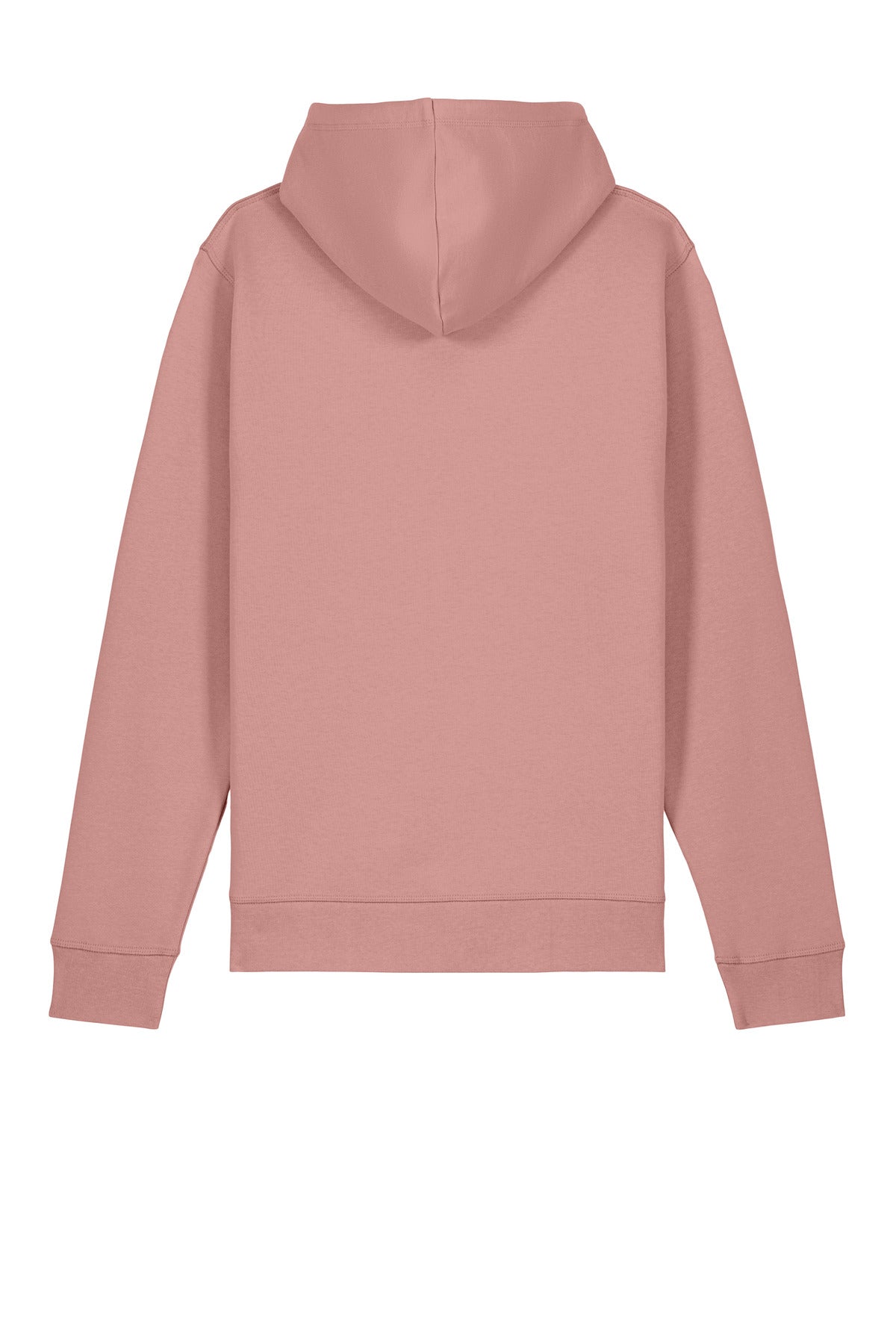 Rear View of CanyonPink Stanley/Stella Unisex Drummer 2.0 Hooded Sweatshirt SXU009