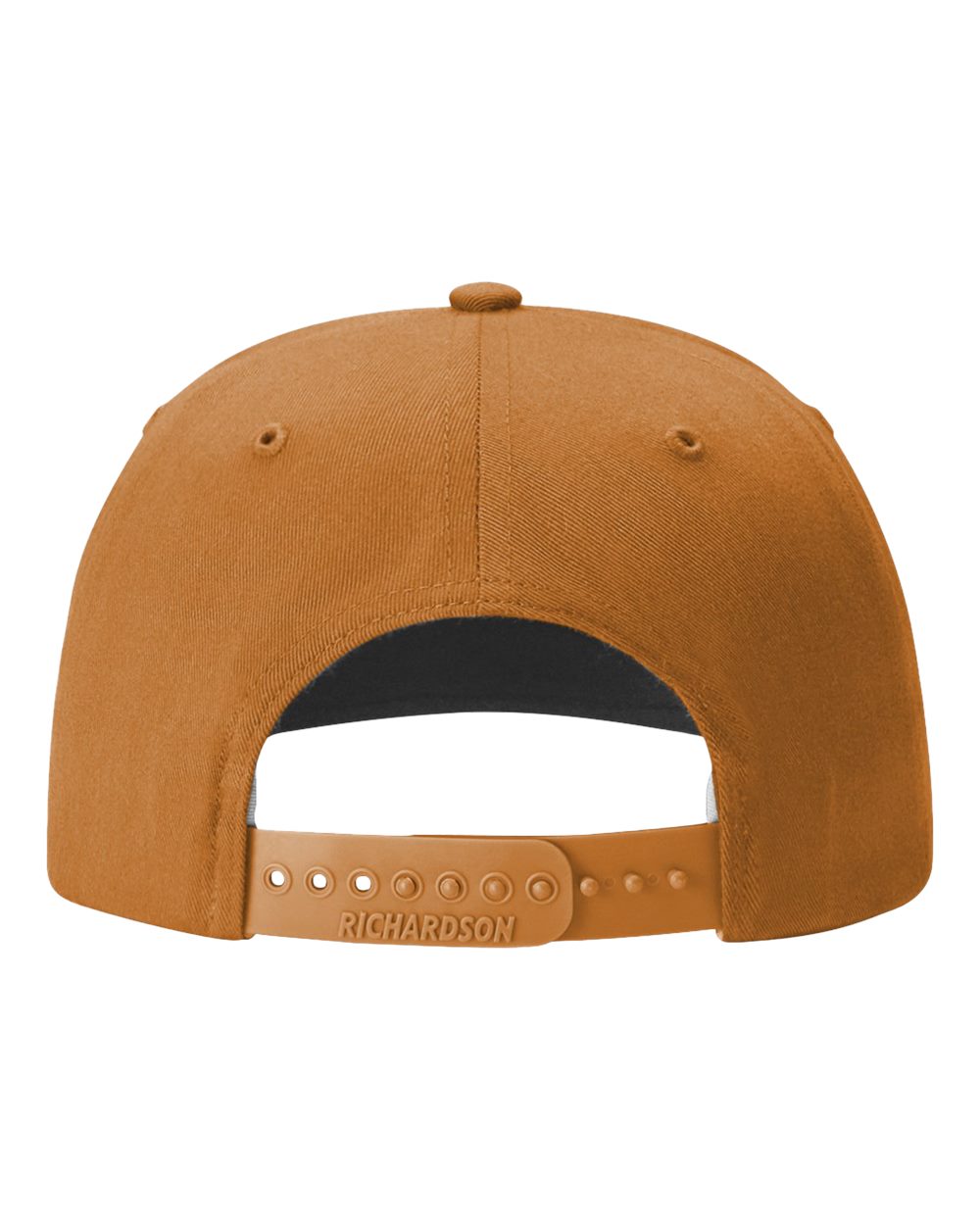 Rear View of Caramel Twill Back Trucker Cap - 312