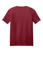 Rear View of Cardinal Gildan Softstyle T-Shirt. 64000