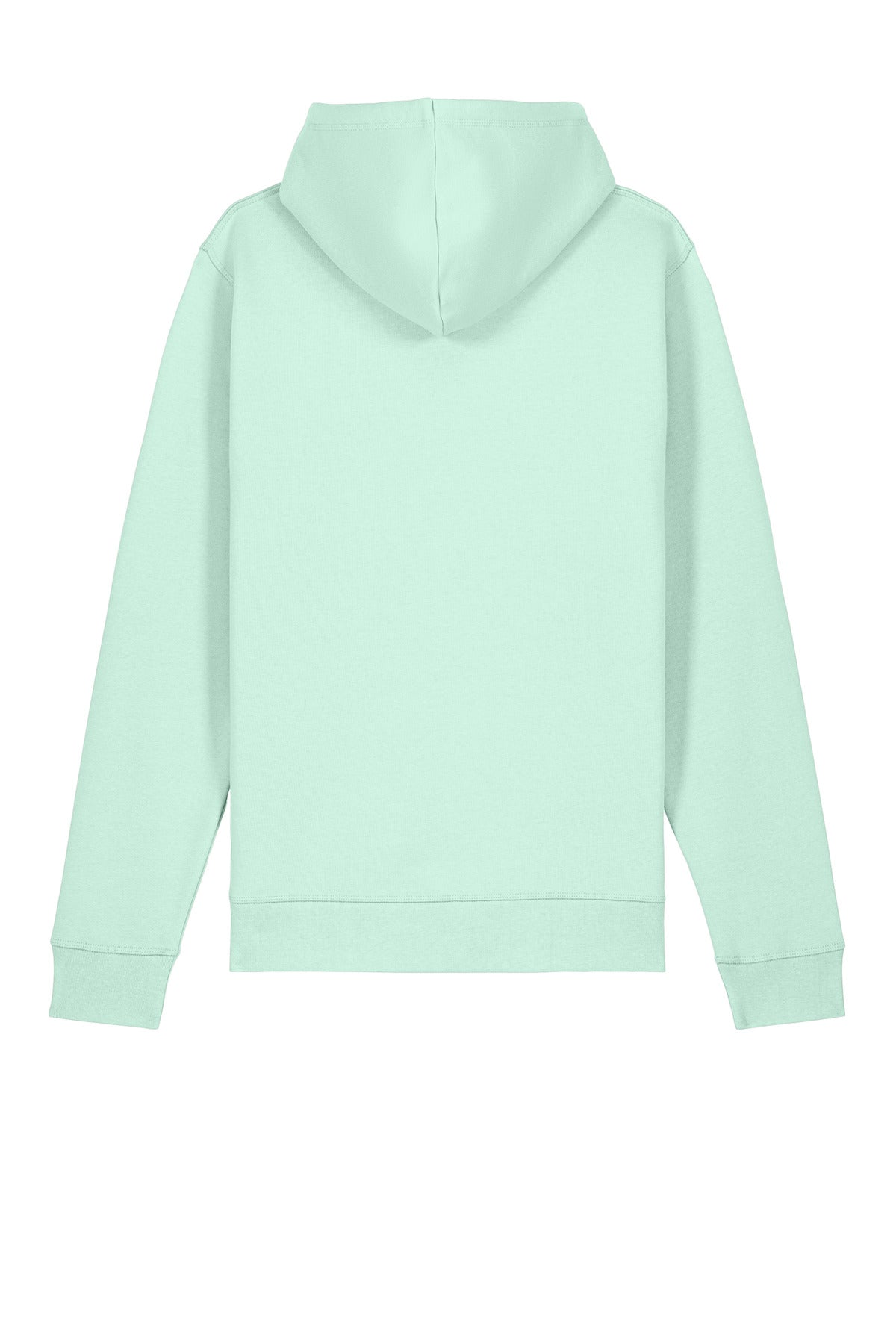 Rear View of CariBlue Stanley/Stella Unisex Drummer 2.0 Hooded Sweatshirt SXU009