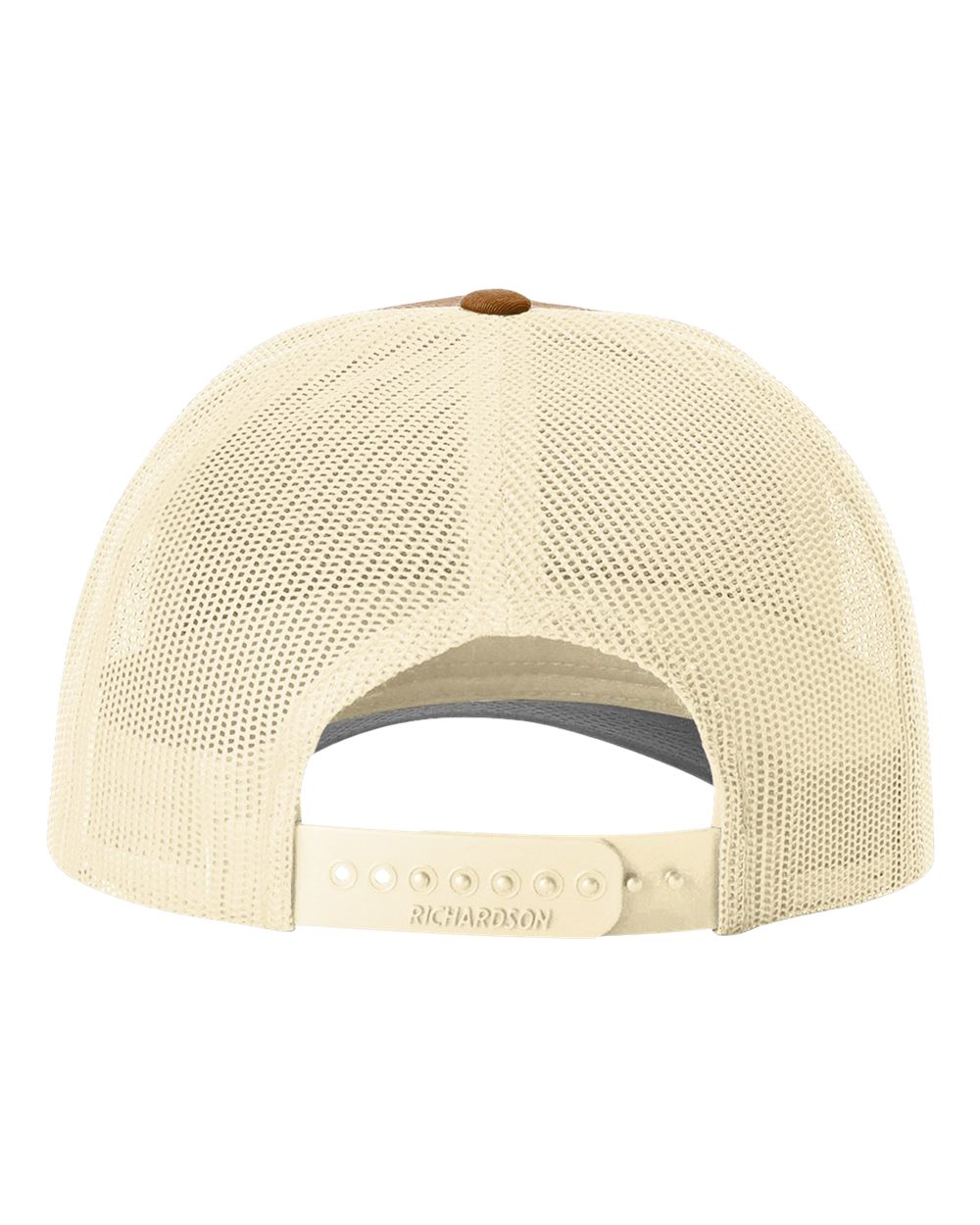 Rear View of Carmel/ Birch Low Pro Trucker Cap - 115