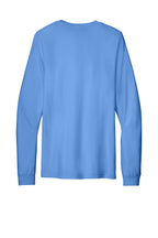 Rear View of CarolinaBl BELLA+CANVAS Unisex Jersey Long Sleeve Tee. BC3501