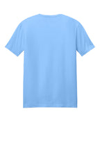 Rear View of CarolinaBl Gildan Softstyle T-Shirt. 64000